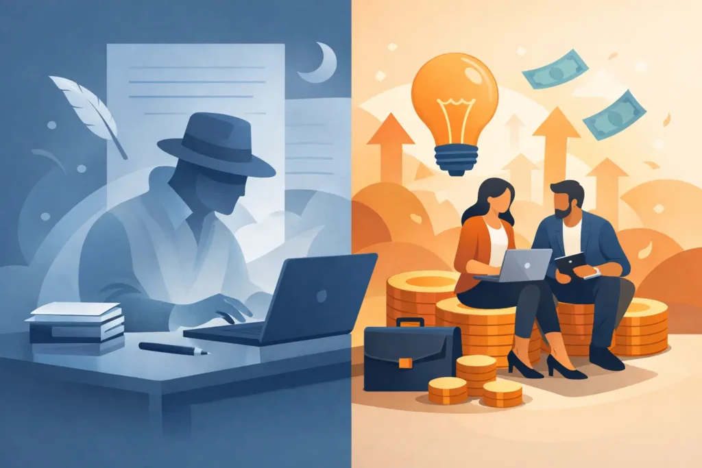 A Traditional Ghostwriting Alternative That Pays