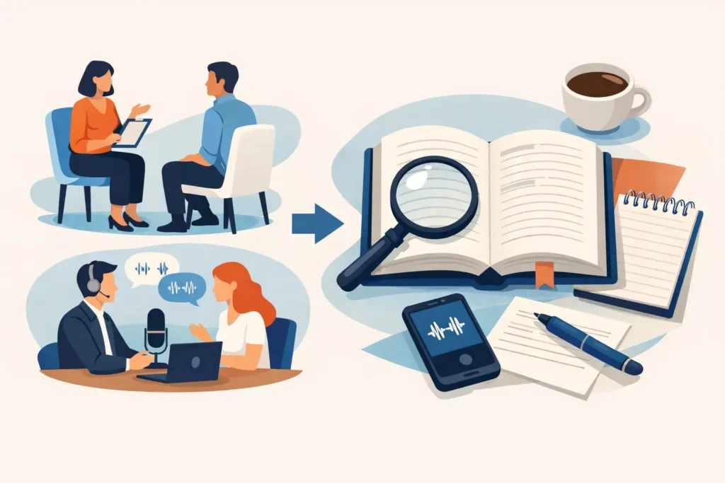 How to Write a Book From Interviews