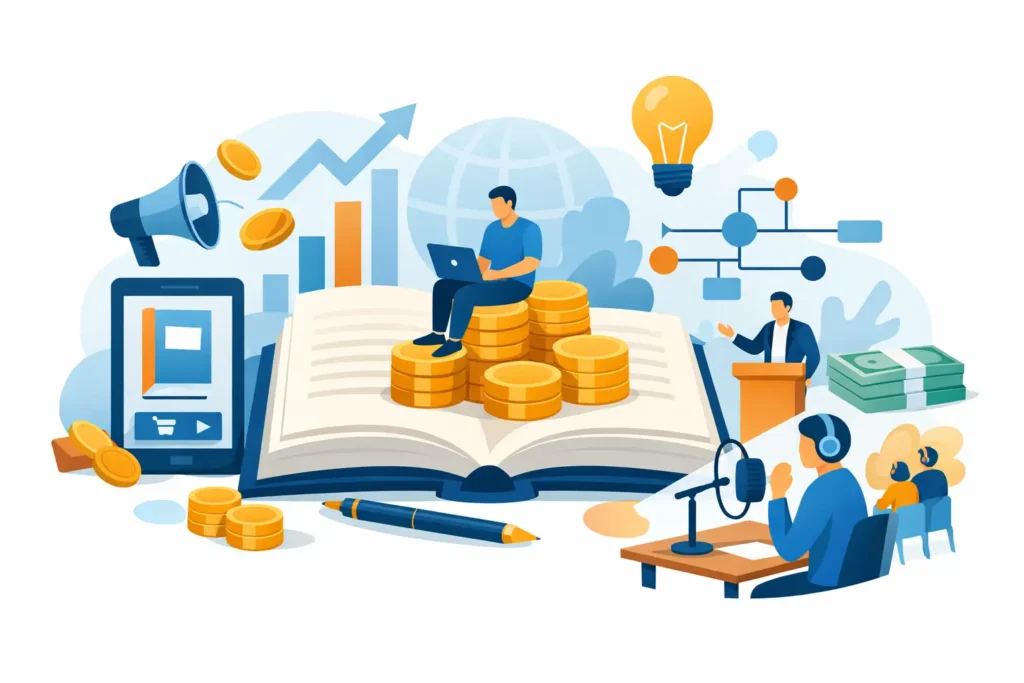 7 Top Ways Entrepreneurs Monetize Books